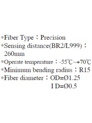 Sensor fibra óptica barreira - #3384 - MS - PTD - 320