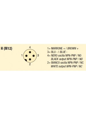 Sensor capacitivo M30 - SC30-SP-C20-PNP-NO+NC-H - #C30000017