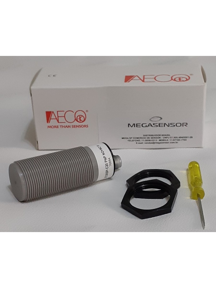 Sensor capacitivo M30 - SC30-SP-C20-PNP-NO+NC-H - #C30000017