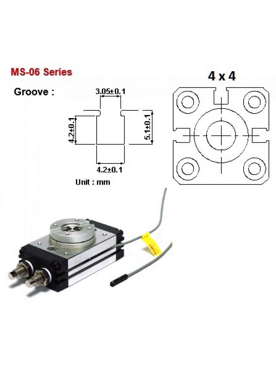 Sensor Magnético MS-06-R-1M