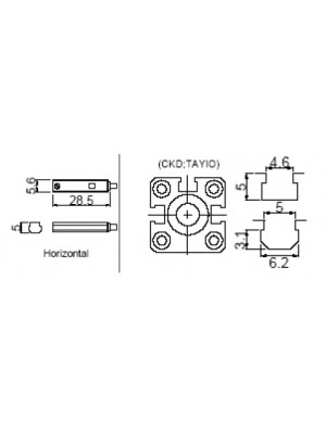 Sensor Magnético MS-32-P-2M - #100432