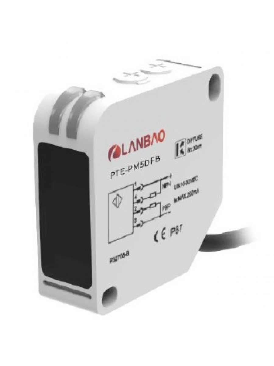 Sensor fotoelétrico reflexivo polarizado – MS-PTE-PM5DFB - #800745