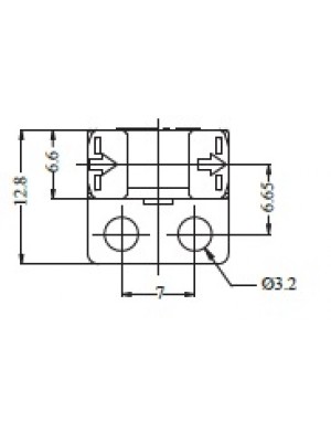 Sensor fotoelétrico, micro U-shape, MS-BS5-V2M COM CABO/CONECTOR