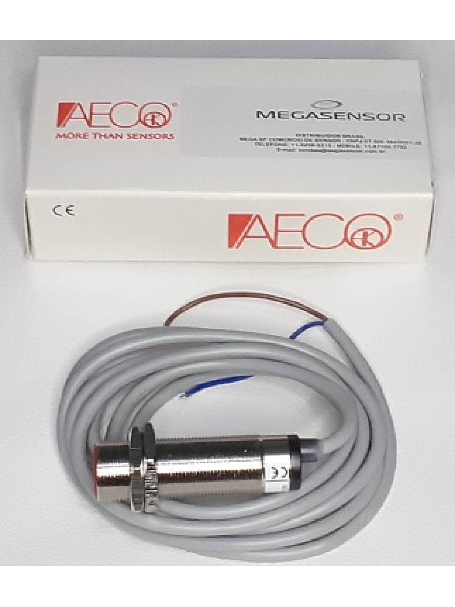 Sensor Indutivo tubular M18 - SI18SM-B5-NO/NC