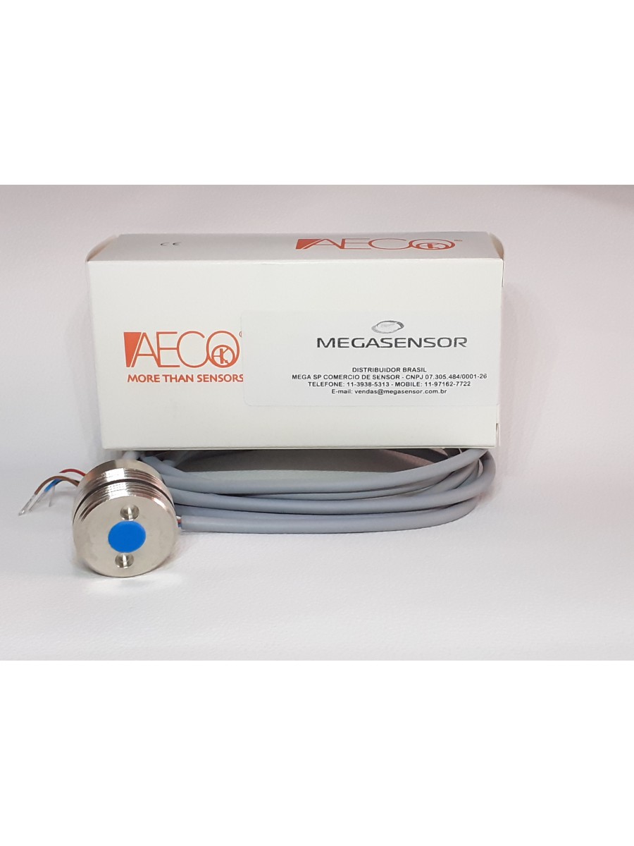 Sensor Indutivo Alta Temperatura #I30000508 - MS-SI30-DC4-PNP-NO-120C-ST-TB