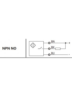 Sensor indutivo tubular M8 - MS-PSC0802-N
