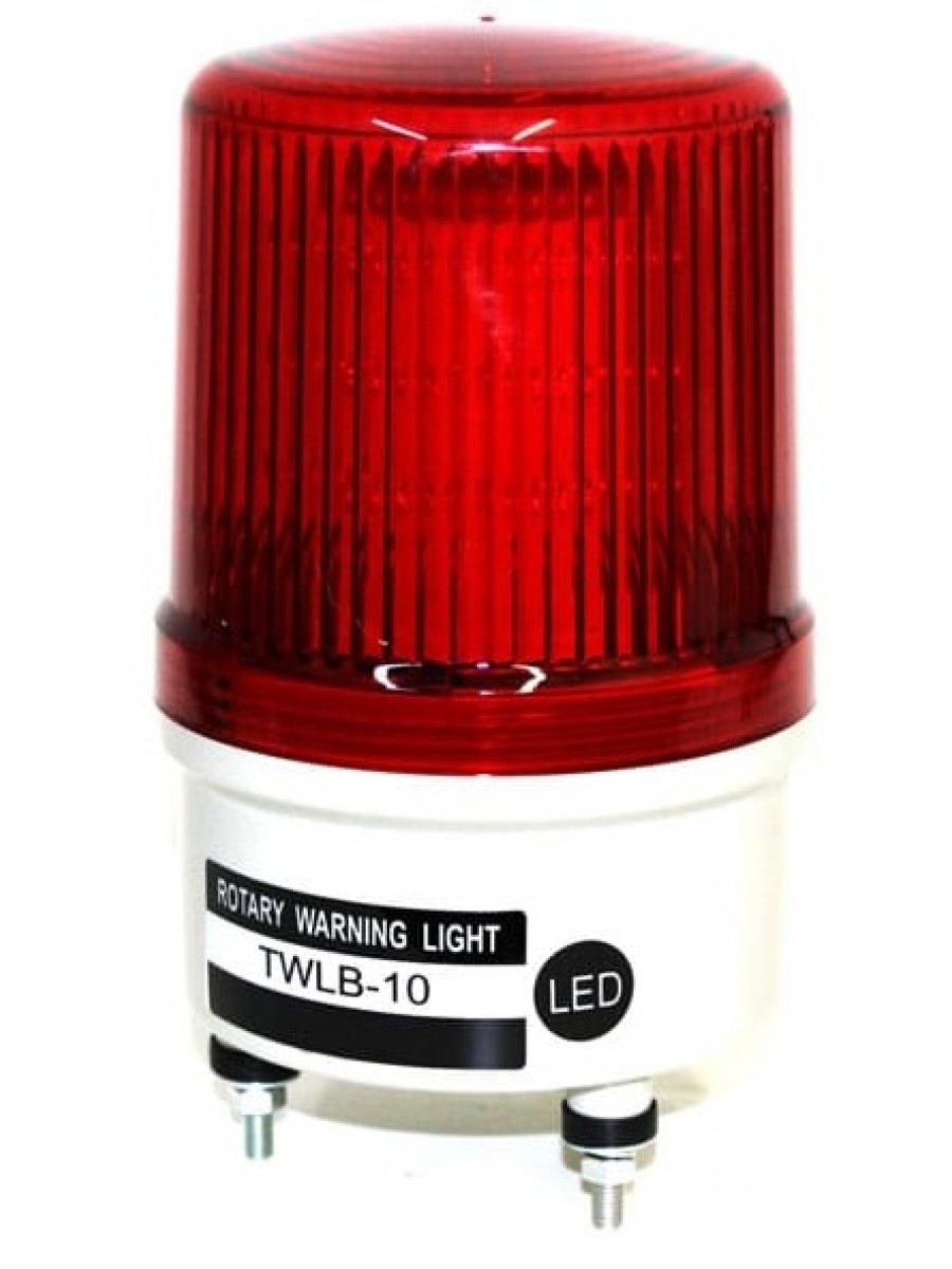 Sinaleiro LED Rotativo com Sonoro TWLB-10L7-R - #1016 - PEÇA ÚNICA!!!