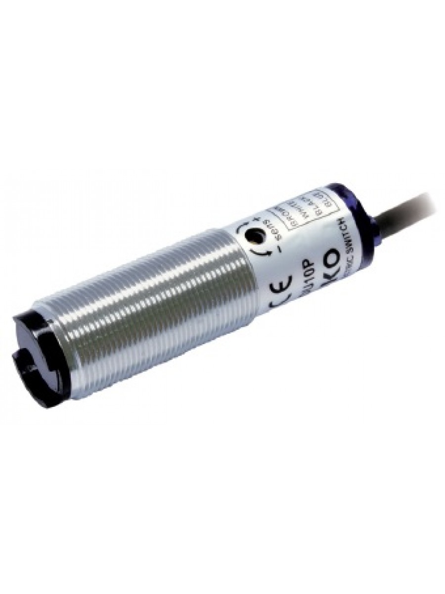 Sensor fotoelétrico tubular M18 difuso MS-MMF-DU40N