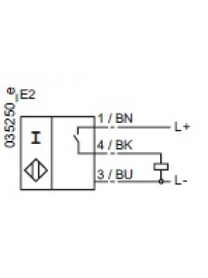 Sensor indutivo retangular MS-NJ2-F1-E2-V3