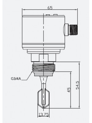 Sensor de Nível - MS-VRS-10-AA-0045-6-C - #50001